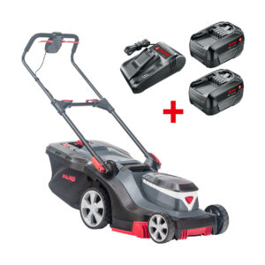 Akku-Rasenmäher 382 Li Premium AL-KO 18 V BOSCH HOME AND GARDEN COMPATIBLE inkl. 2 Akkus und Ladegerät