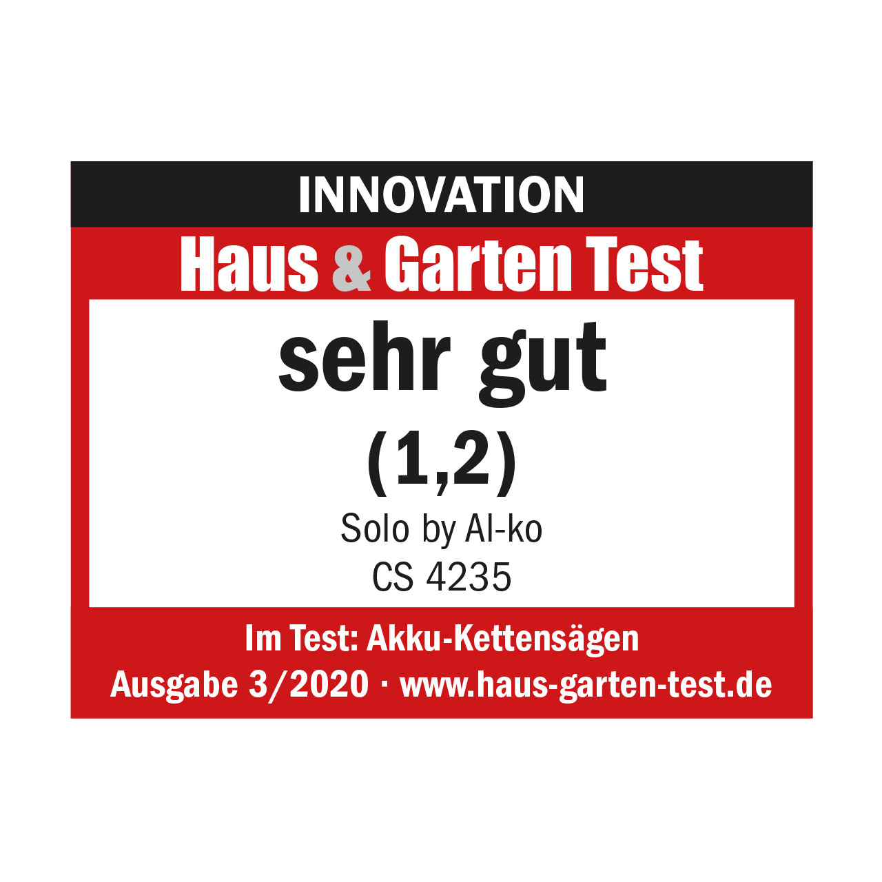 Akku-Kettensäge Cs 4235 + 30 Cm Schwert – Bild 4