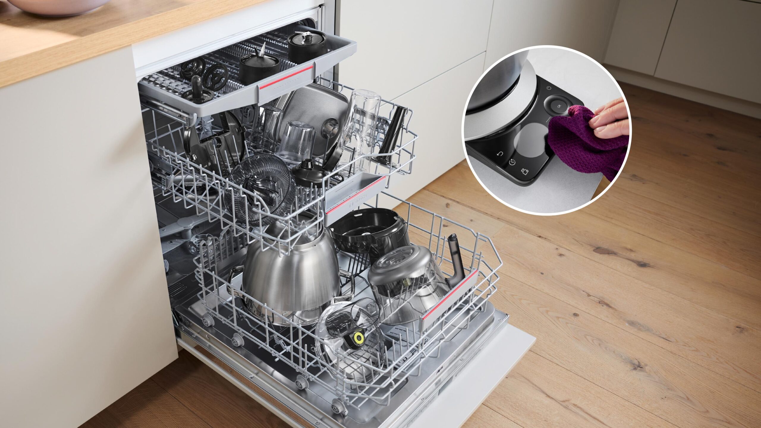 Serie 8 Küchenmaschine mit Waage 1800 W Silber, Schwarz – Bild 23