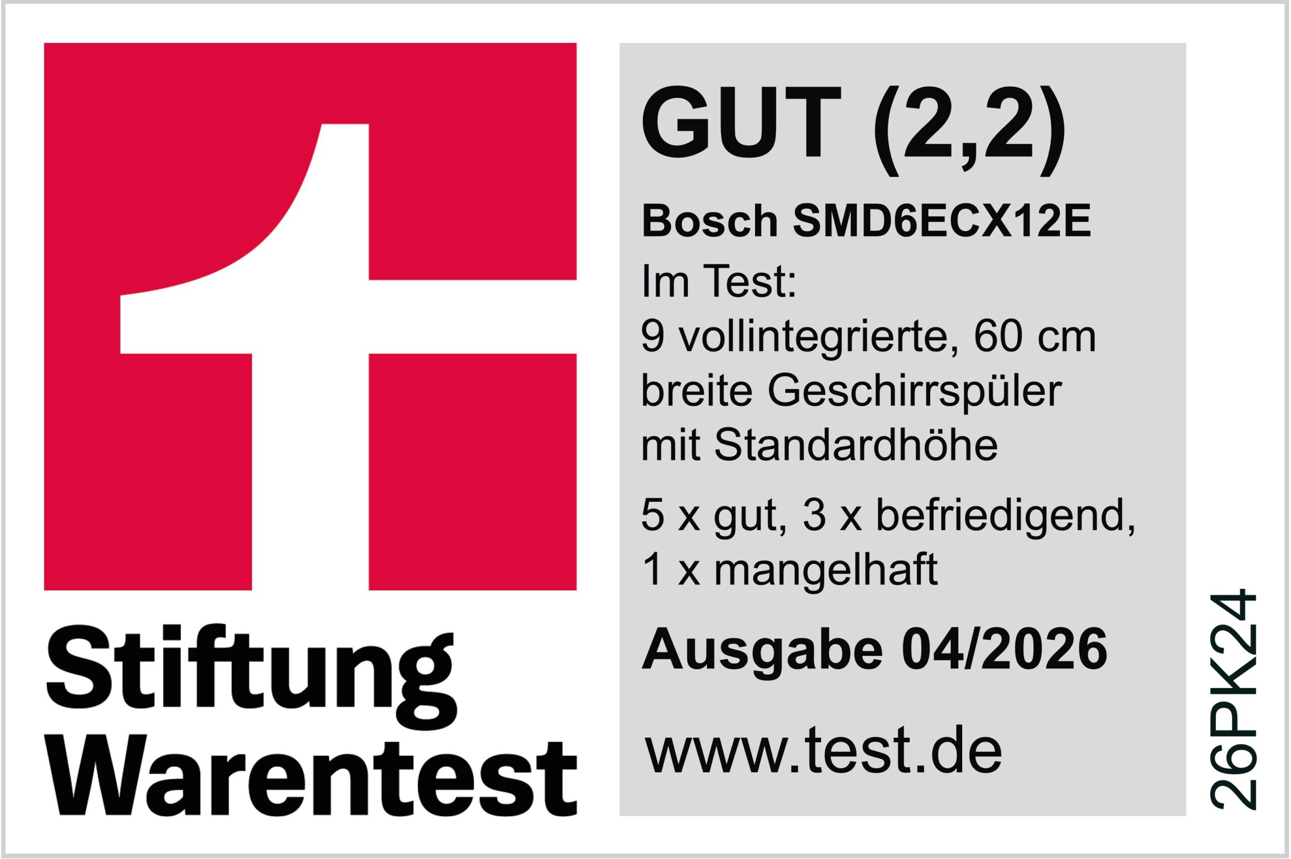 Serie 6 Vollintegrierter Geschirrspüler 60 cm – Bild 7