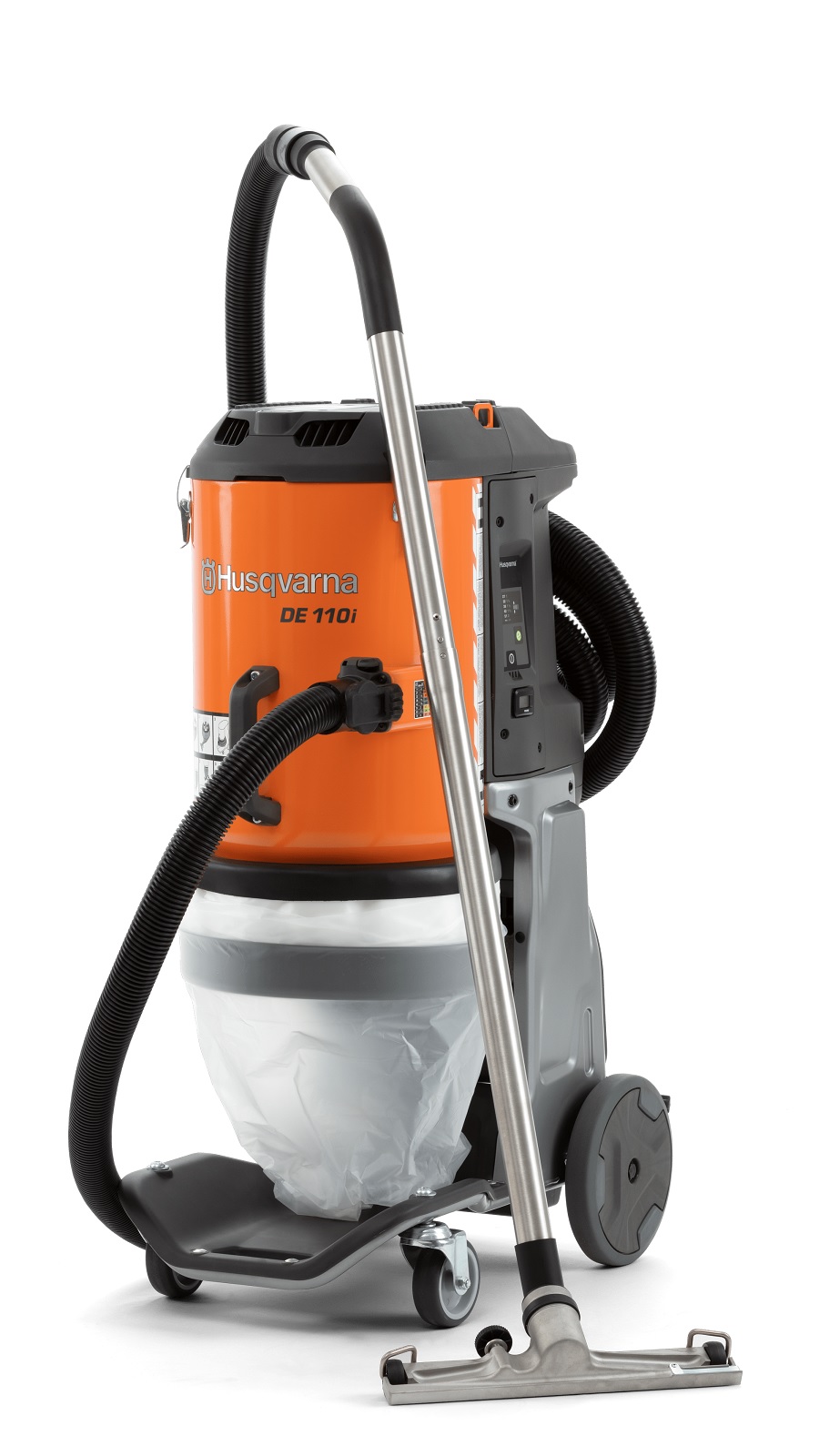 Husqvarna DE 110i Akku-Trockensauger ohne Akku | Ladegerät