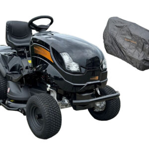 Black Edition Pro 227/102 4WD Twin H Rasentraktor inkl. Abdeckplane