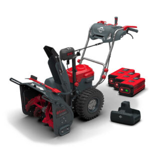 Cramer 82SN61 Schneefräse mit Griffheizung inkl. 3x Akku | Ladegerät