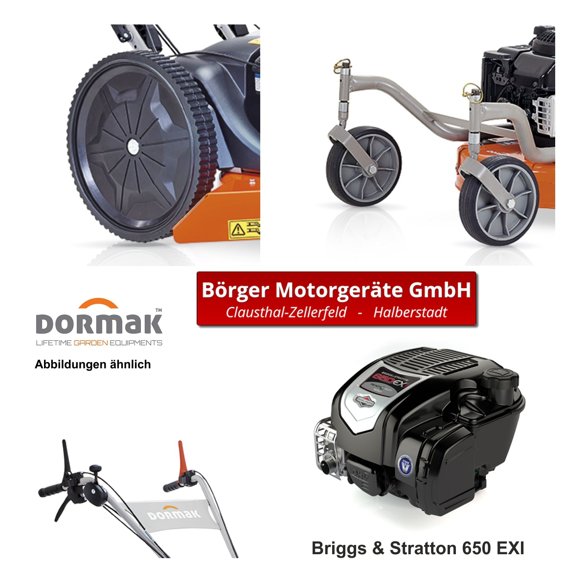 DORMAK EP 50 B Hochgrasmäher – Bild 8