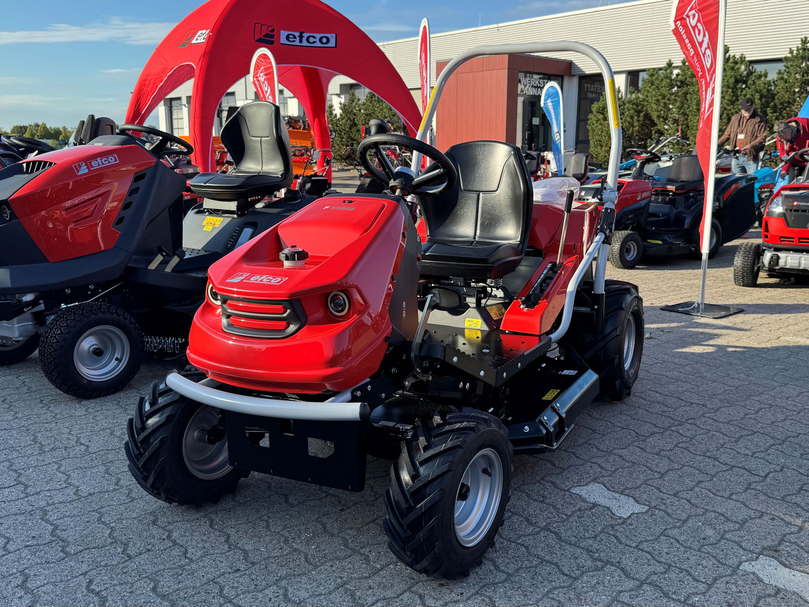 Efco Tuareg 92 Pro KAWA FS651V Hochgrassmäher – Bild 4