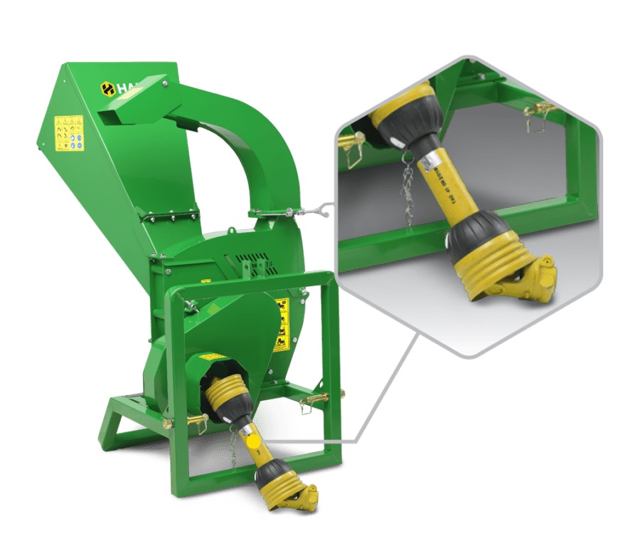 HANSA C13 PTO Gartenhäcksler mit Zapfwelle – Bild 2