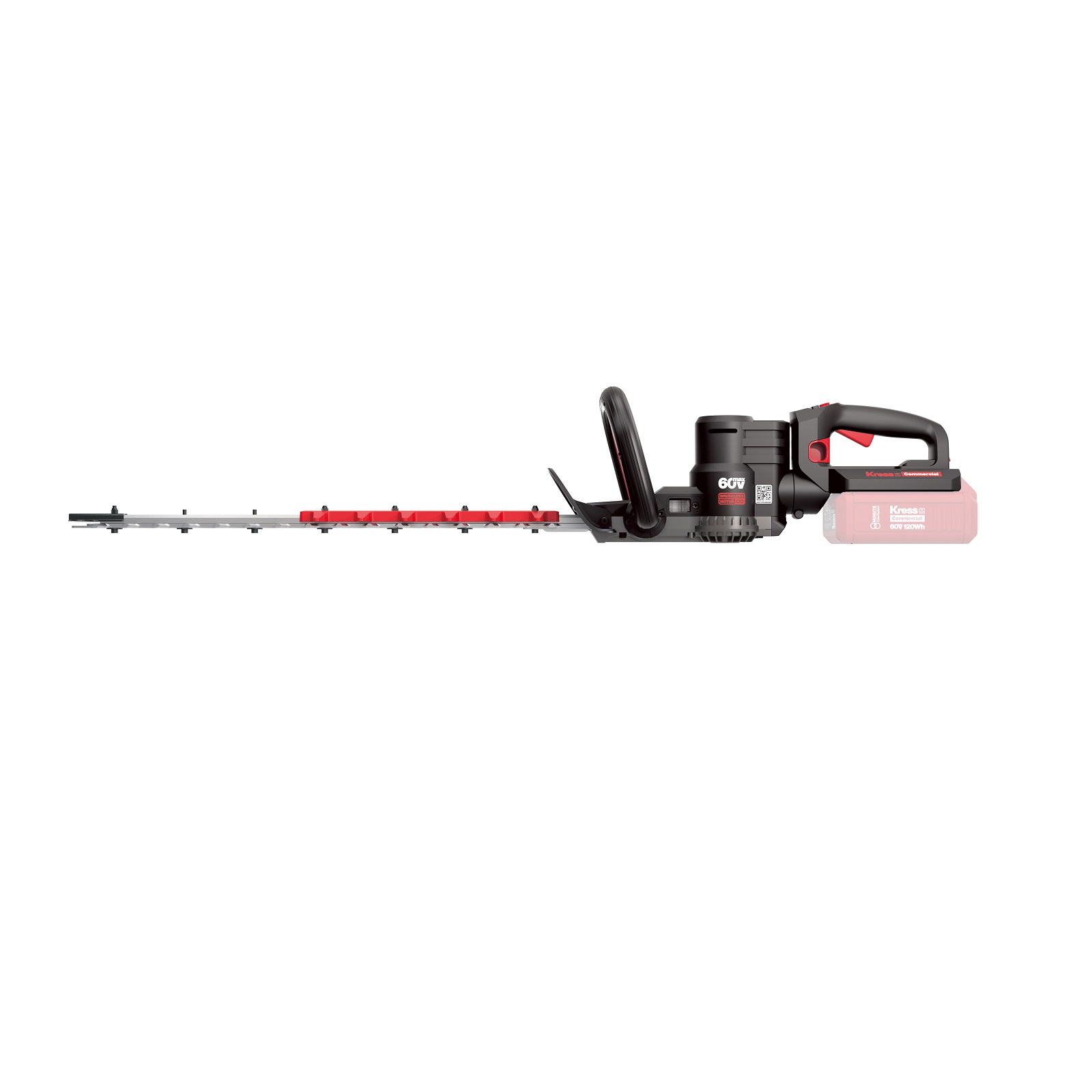 Kress Commercial KC200.9 60V 63cm Akku - Heckenschere inkl. Akku + Ladegerät – Bild 2
