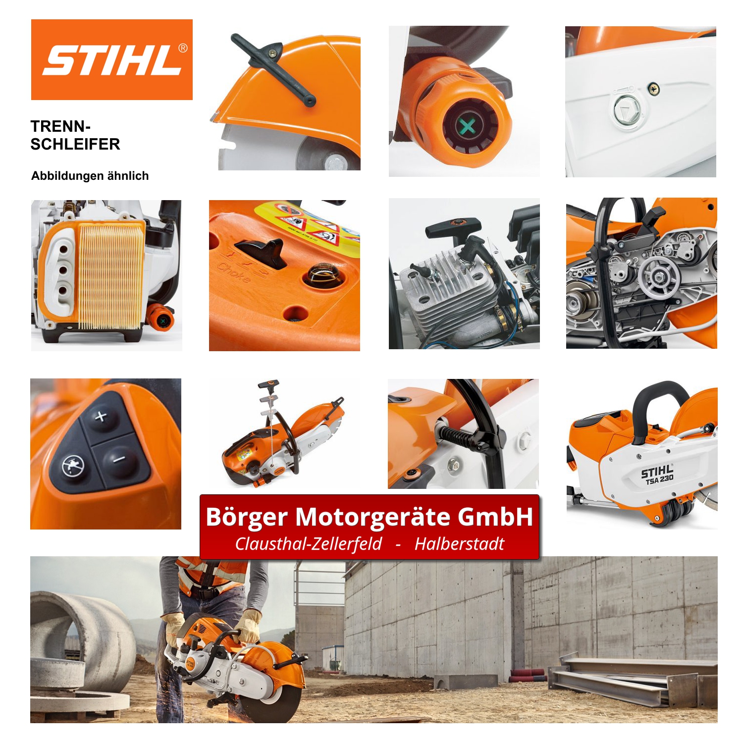 STIHL TSA 350 Akku-Trennschleifer – Bild 4