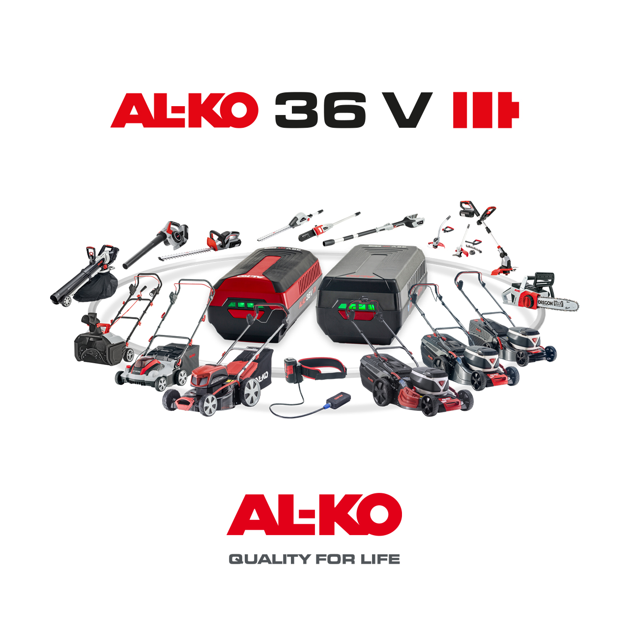 AL-KO 36 V Akku-Rasenmäher 42.2 Li Comfort inkl. 2 Akku und Ladegerät – Bild 10