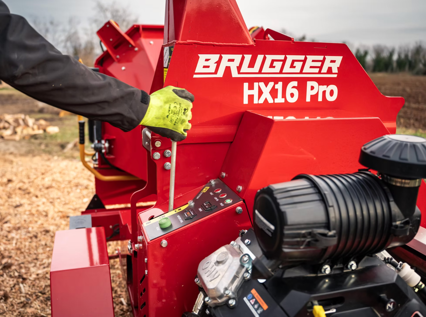 Brugger Benzin Häcksler HX – Bild 4