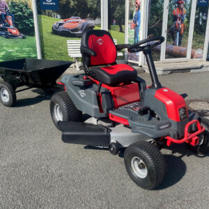 Cramer 82LT107 Aufsitzmäher inkl. 4x Akku und 3 Seitenkipper TR100