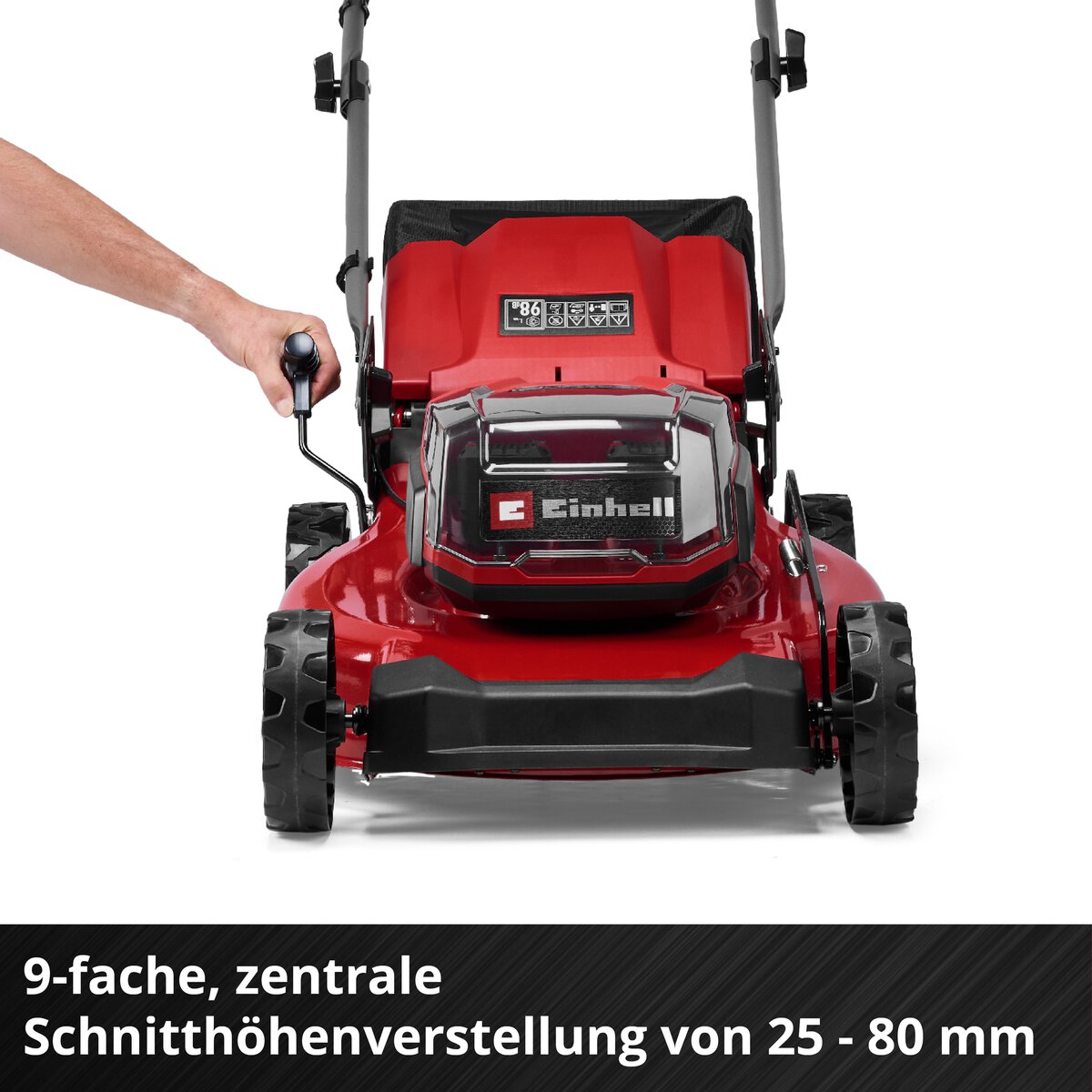 Einhell Akku-Rasenmäher GC-CM 36/51 S Li BL (2x5,2Ah) – Bild 8