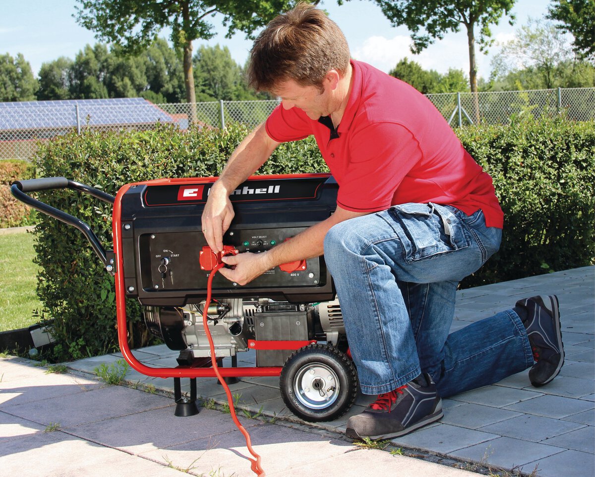 Einhell Stromerzeuger (Benzin) TC-PG 55/E5 – Bild 2
