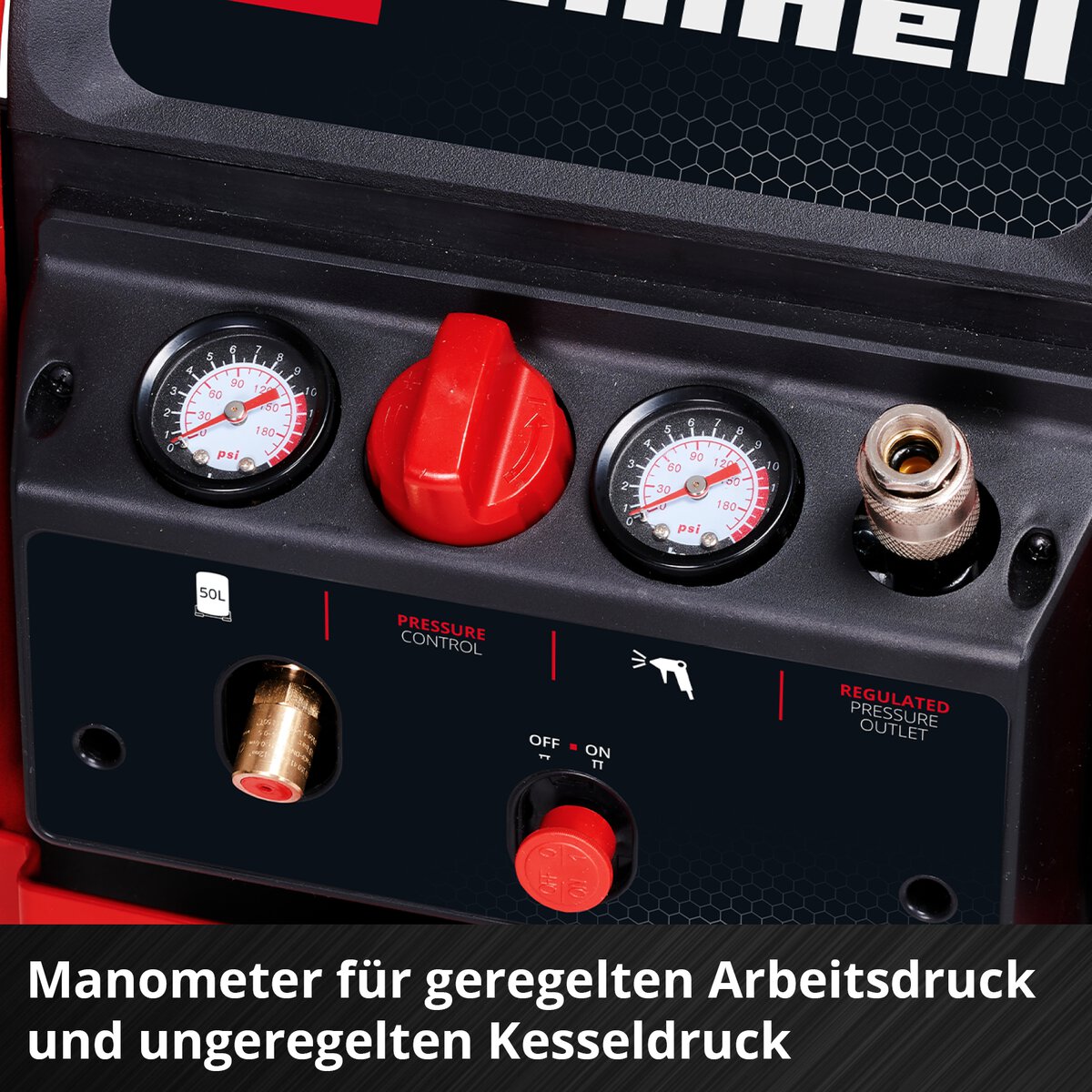 Einhell Kompressor TE-AC 270/50 Silent – Bild 5