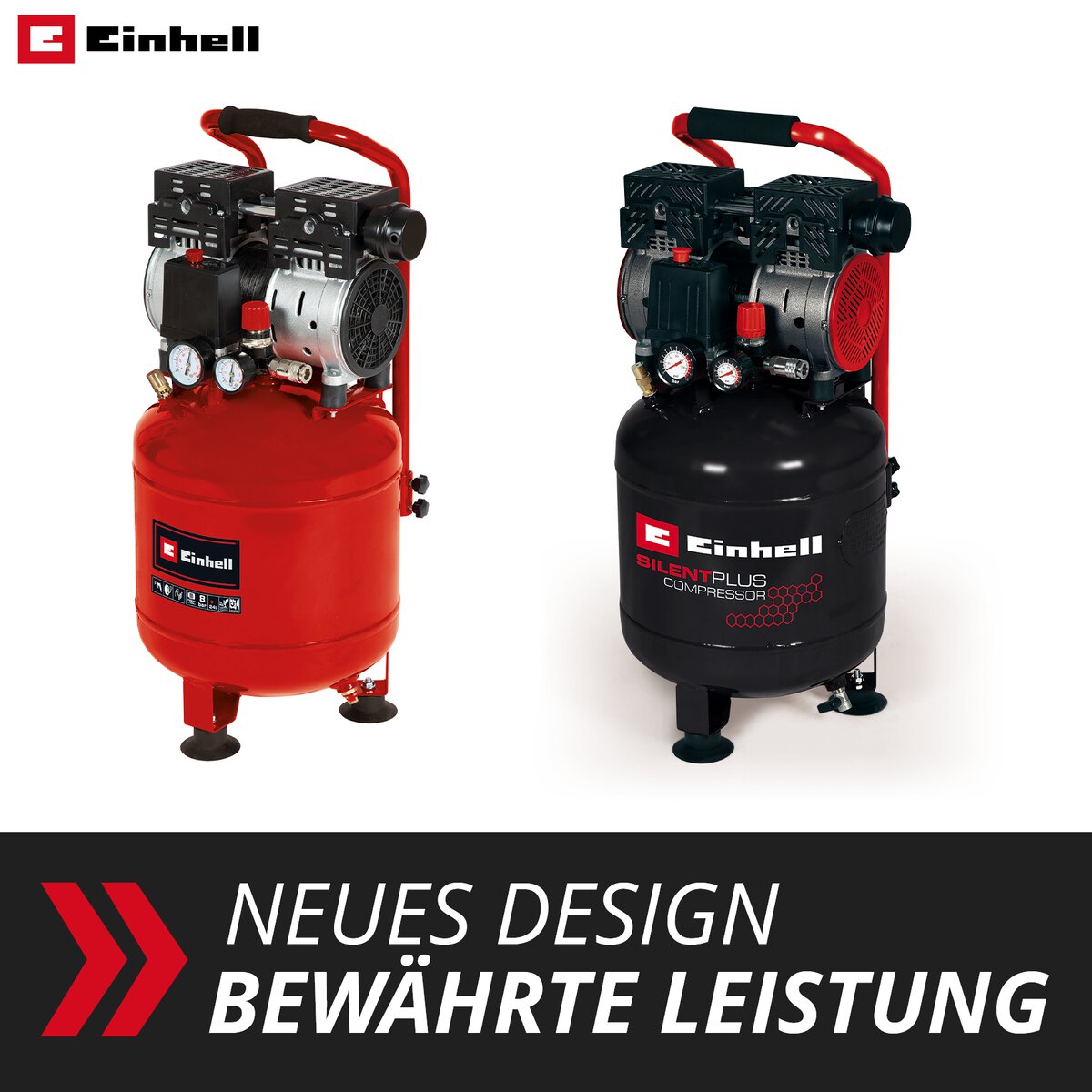 Einhell Kompressor TE-AC 135/24 Silent Plus – Bild 2
