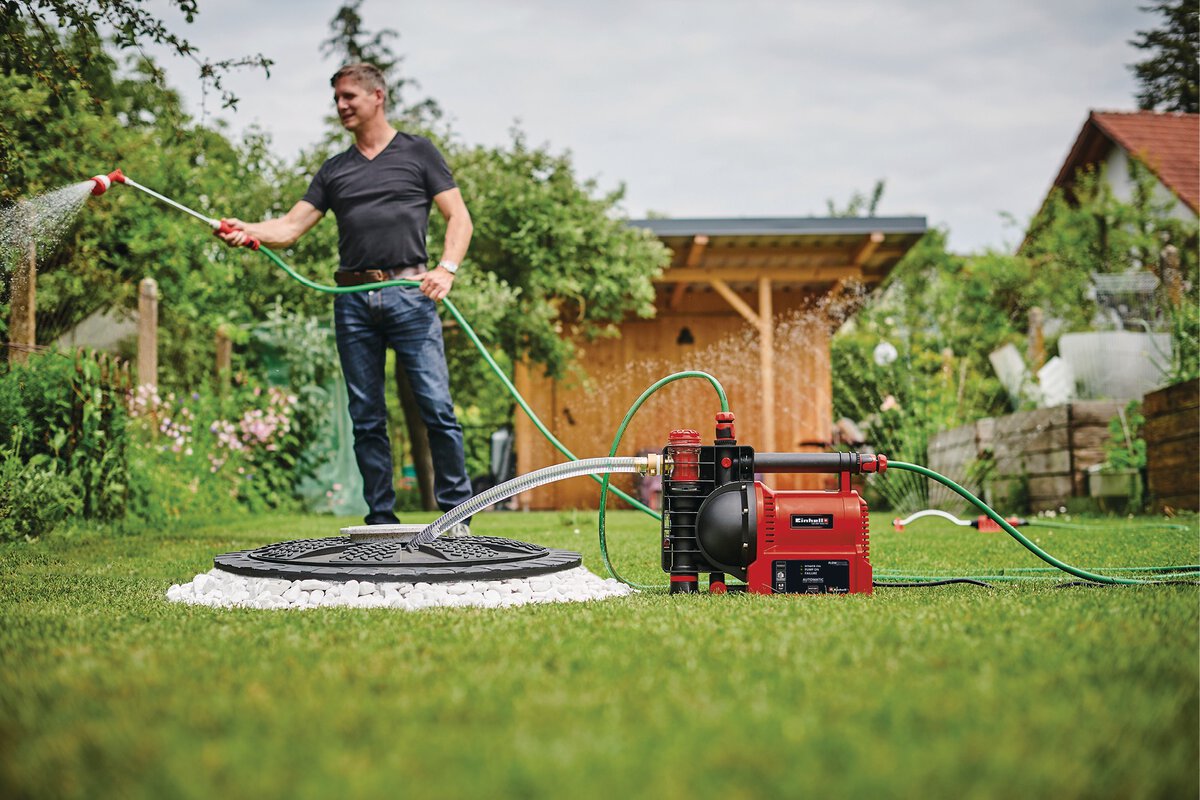 Einhell Autom. Haus- und Gartenpumpe GE-AW 1042 FS – Bild 2