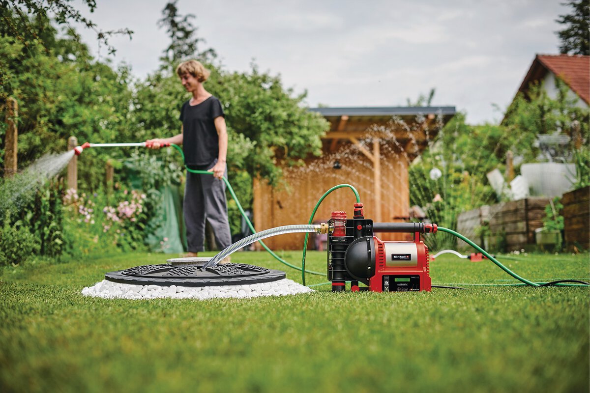 Einhell Autom. Haus- und Gartenpumpe GE-AW 1246 N FS – Bild 2