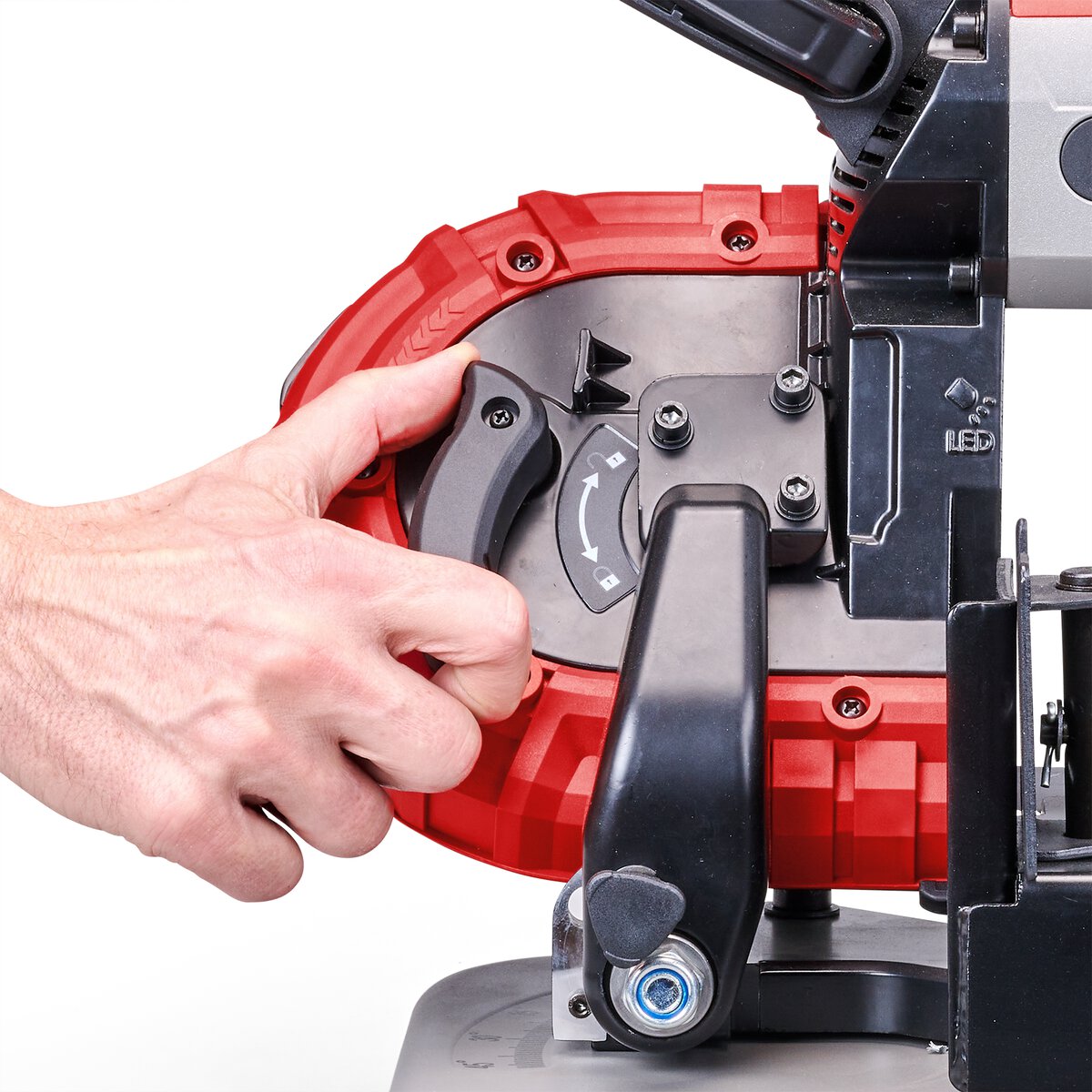 Einhell Akku-Bandsäge TE-MB 18/127 U Li-Solo – Bild 5