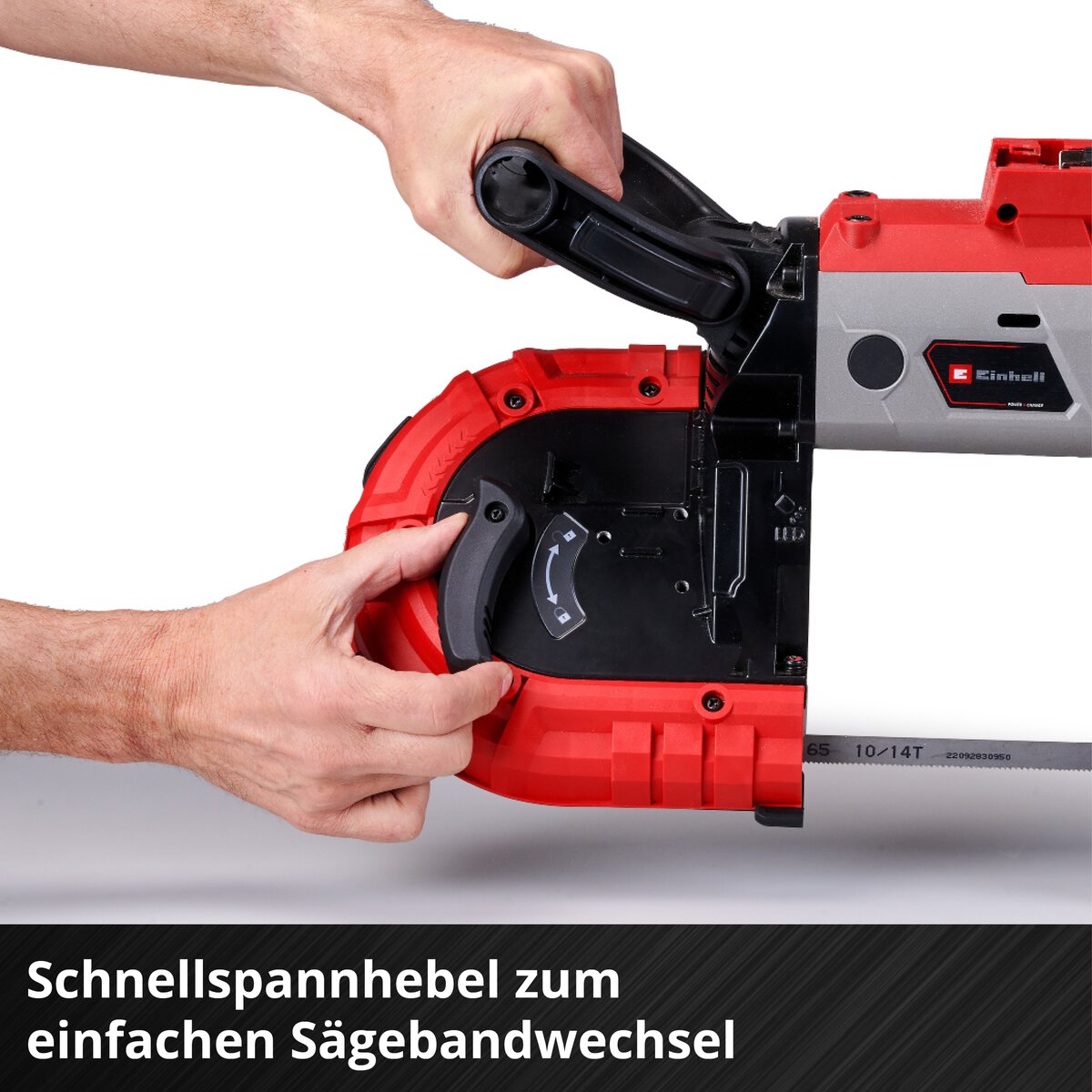 Einhell Akku-Bandsäge TE-MB 18/127 Li-Solo – Bild 8