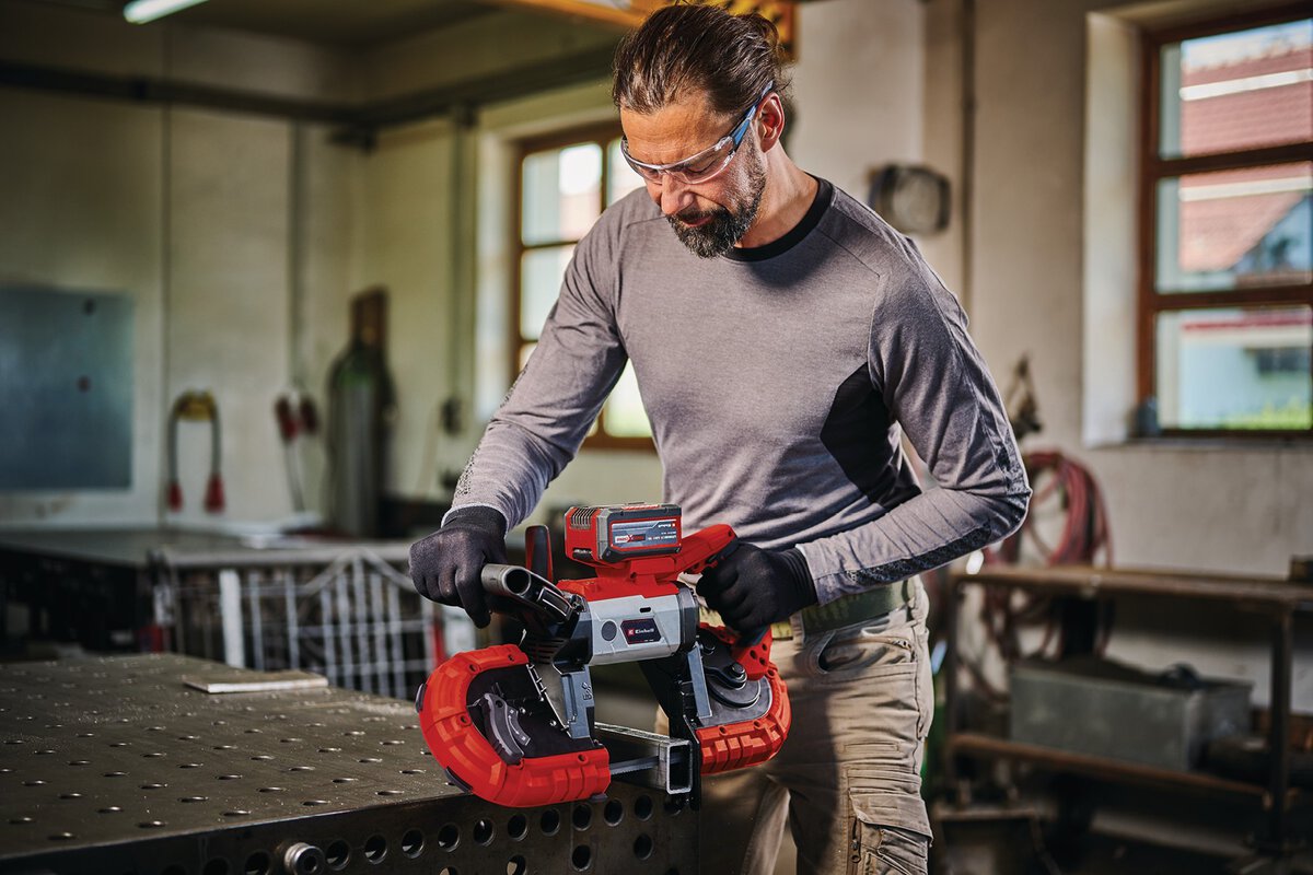 Einhell Akku-Bandsäge TE-MB 18/127 Li-Solo – Bild 5
