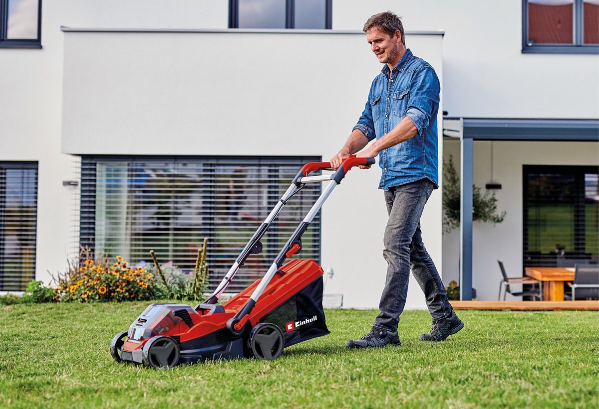 Einhell Akku-Rasenmäher RASARRO 36/250 (2x2,5 Ah) – Bild 5