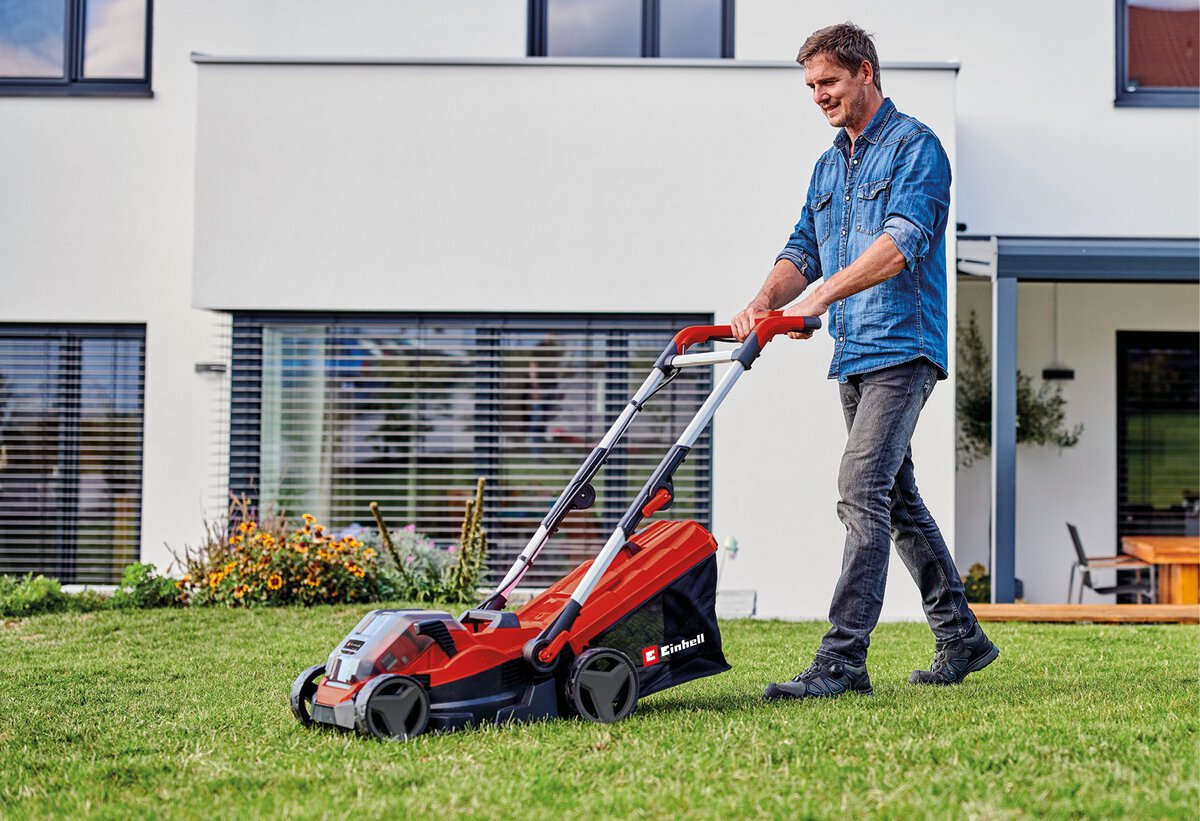 Einhell Akku-Rasenmäher GE-CM 36/300 Li (2x3,0 Ah) – Bild 5