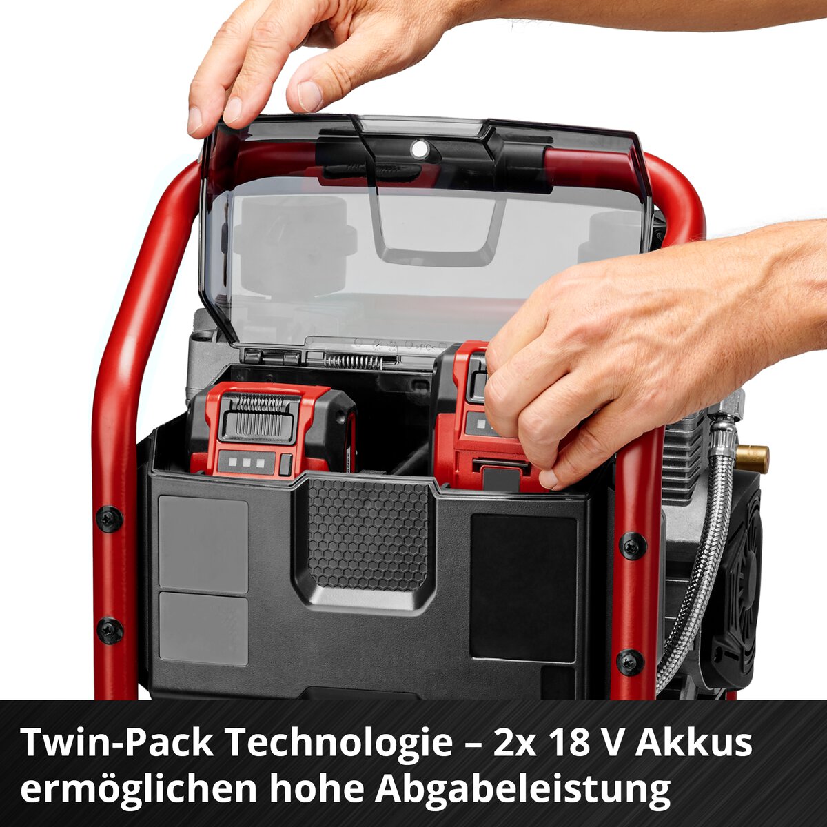 Einhell Akku-Kompressor SILENZZO 36/210 – Bild 6