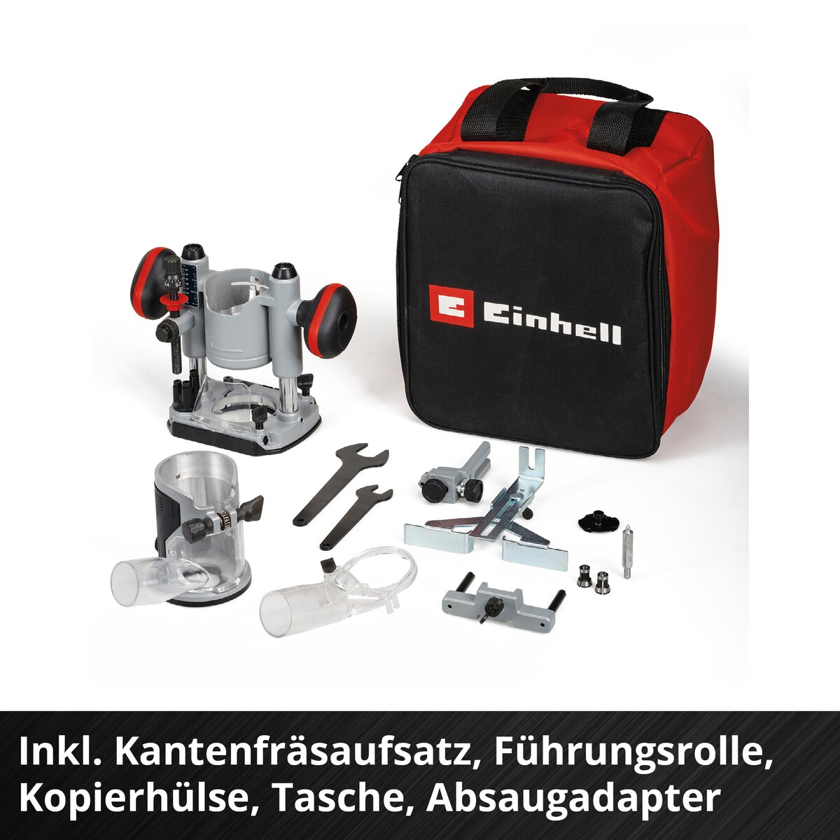 Einhell Akku-Oberfräse /-Kantenfräse TP-RO 18 Set Li BL - Solo – Bild 8