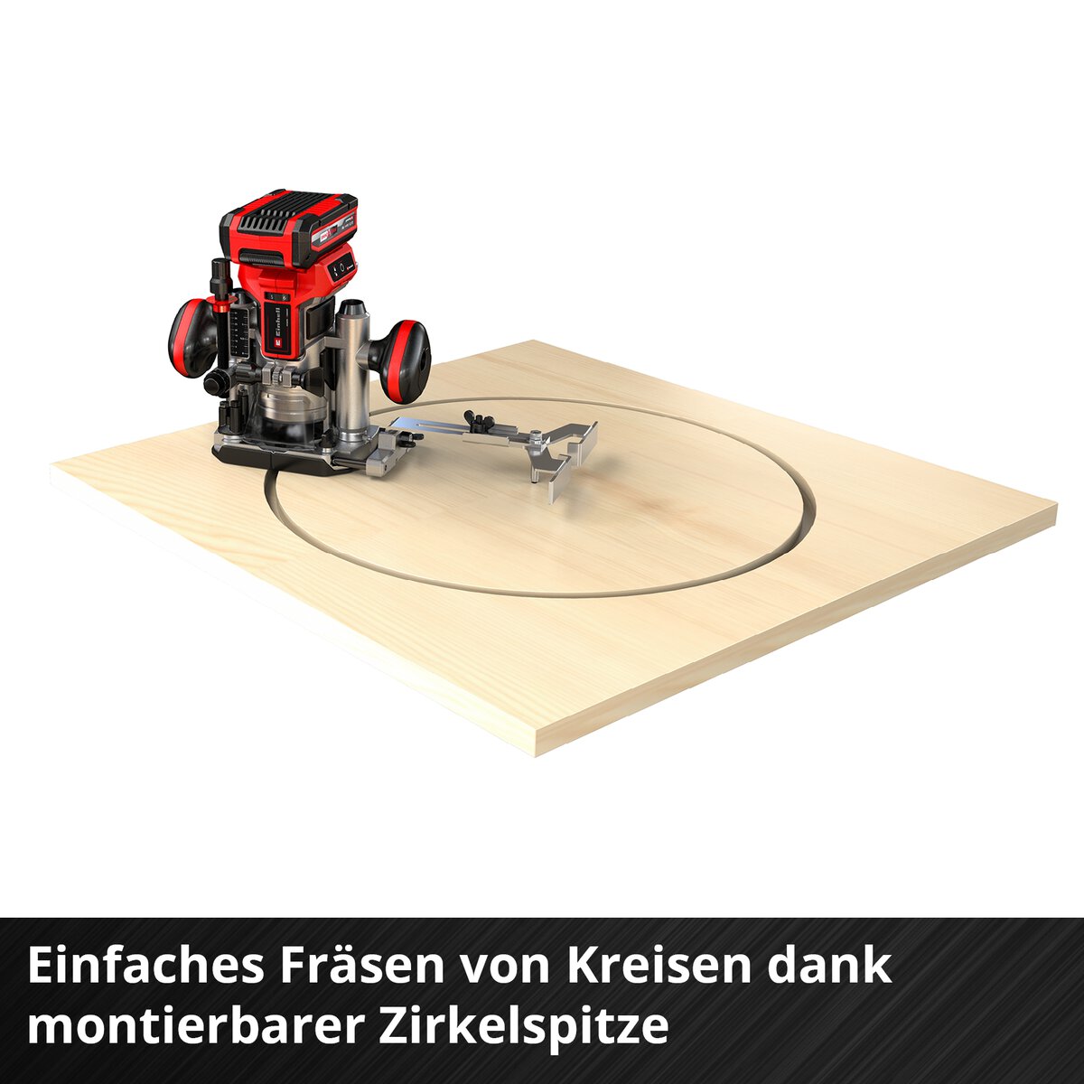 Einhell Akku-Oberfräse /-Kantenfräse TP-RO 18 Set Li BL - Solo – Bild 9