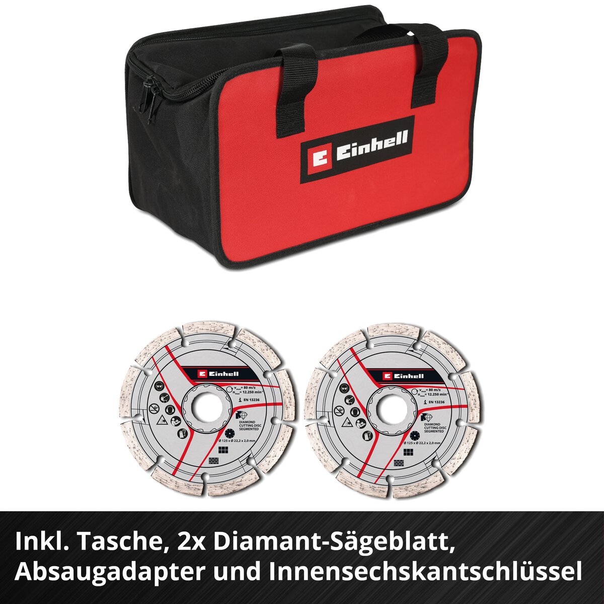 Einhell Akku-Mauernutfräse TP-MA 36/30 Li BL - Solo – Bild 7