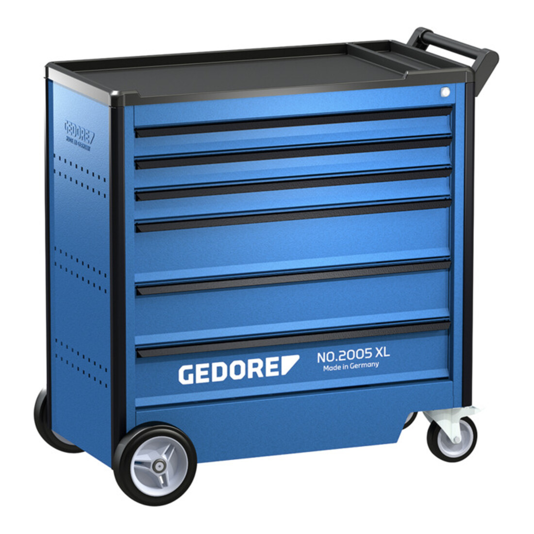 GEDORE 2005 XL 0330 Werkzeugwagen mit 6 Schubladen – Bild 4
