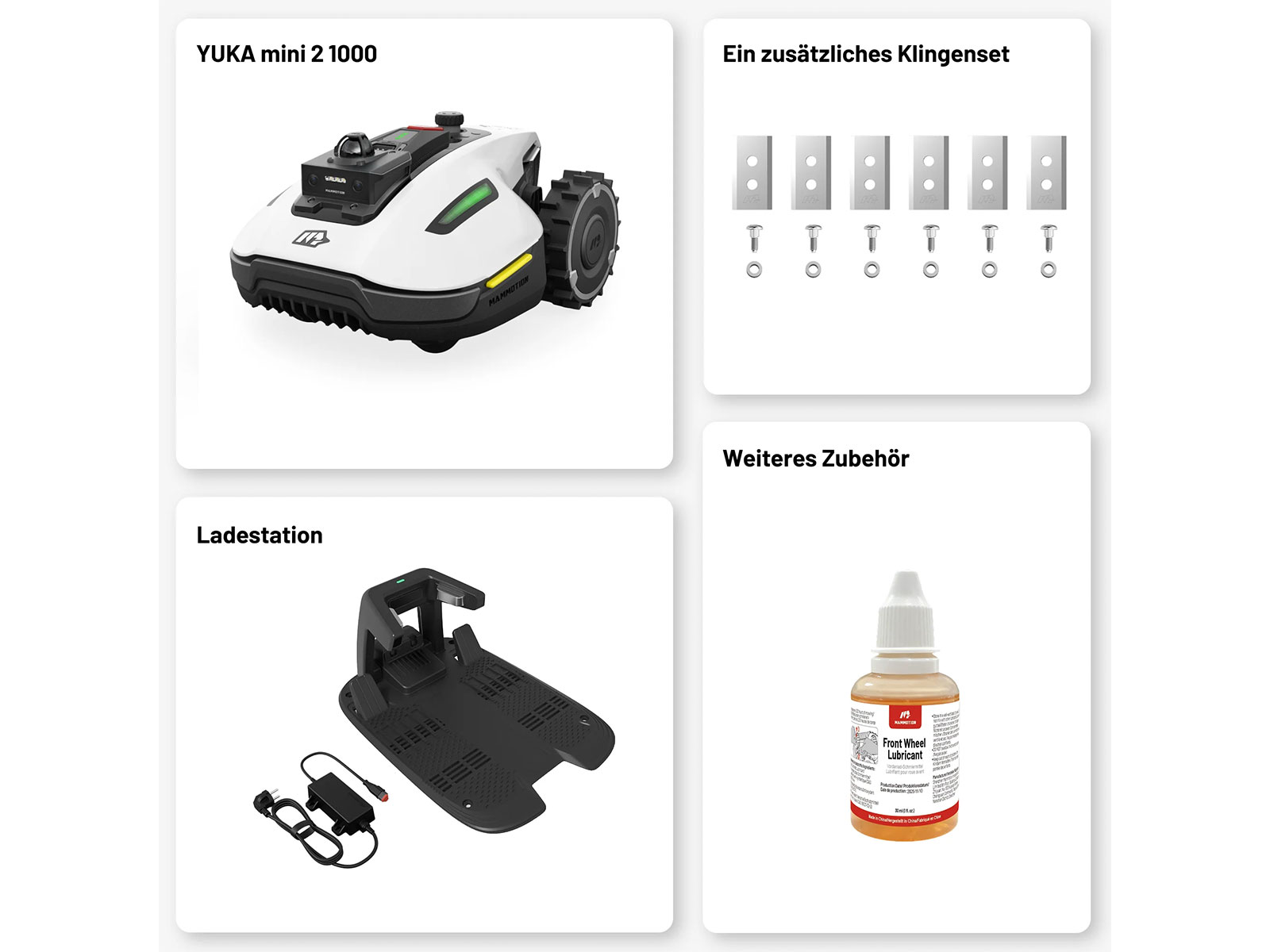 Mammotion YUKA mini 2 1000 Mähroboter – Bild 6