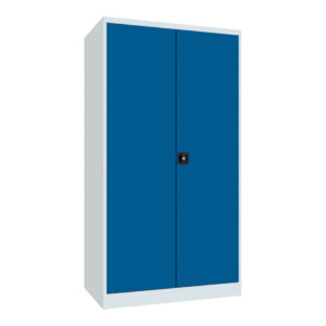Pavoy Schwerlastschrank 1950x1040x630, 4 Fachböden a 200 kg Traglast, RAL 7035/5010